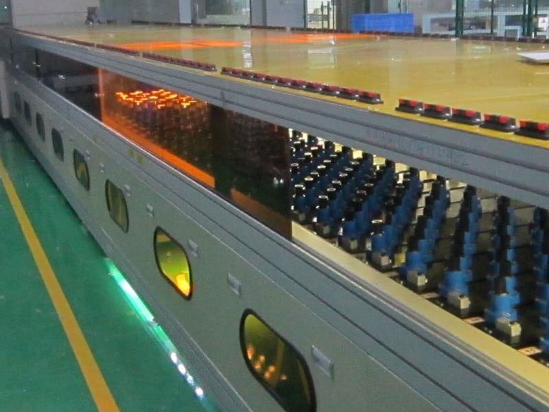 Assemble the aging line solution