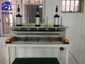 Wall washing lamp glass press (side strip) machine